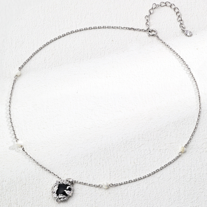 Secret Garden Onyx Necklace