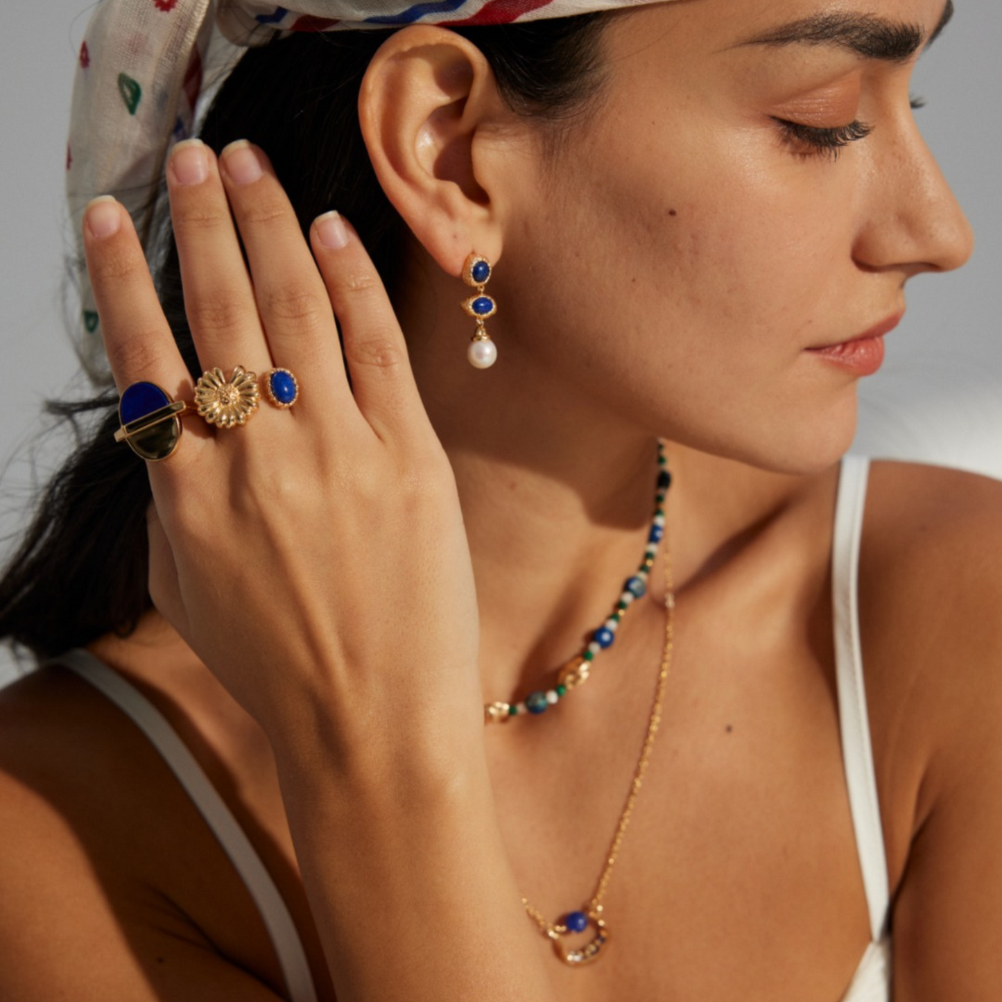 Cosmic Tide Lapis Lazuli 3pc Set