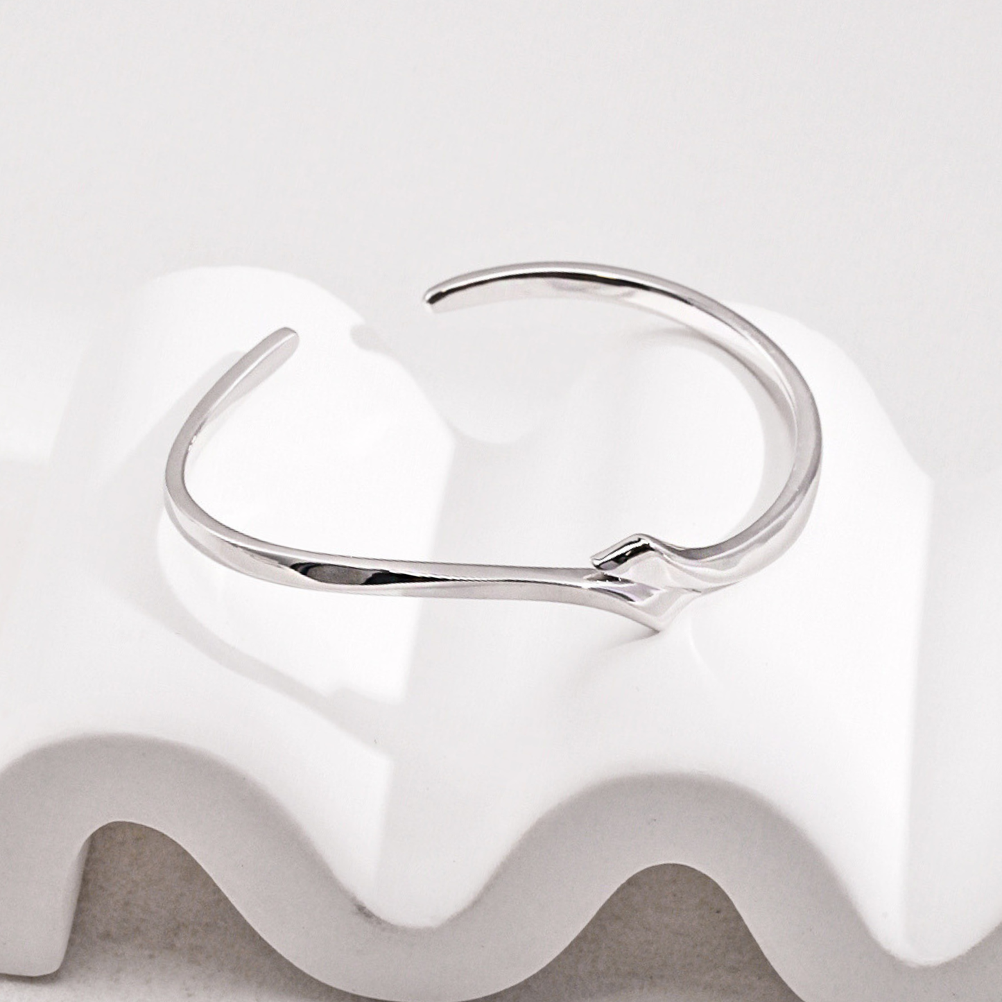 Golden Simplicity Cuff Bracelet