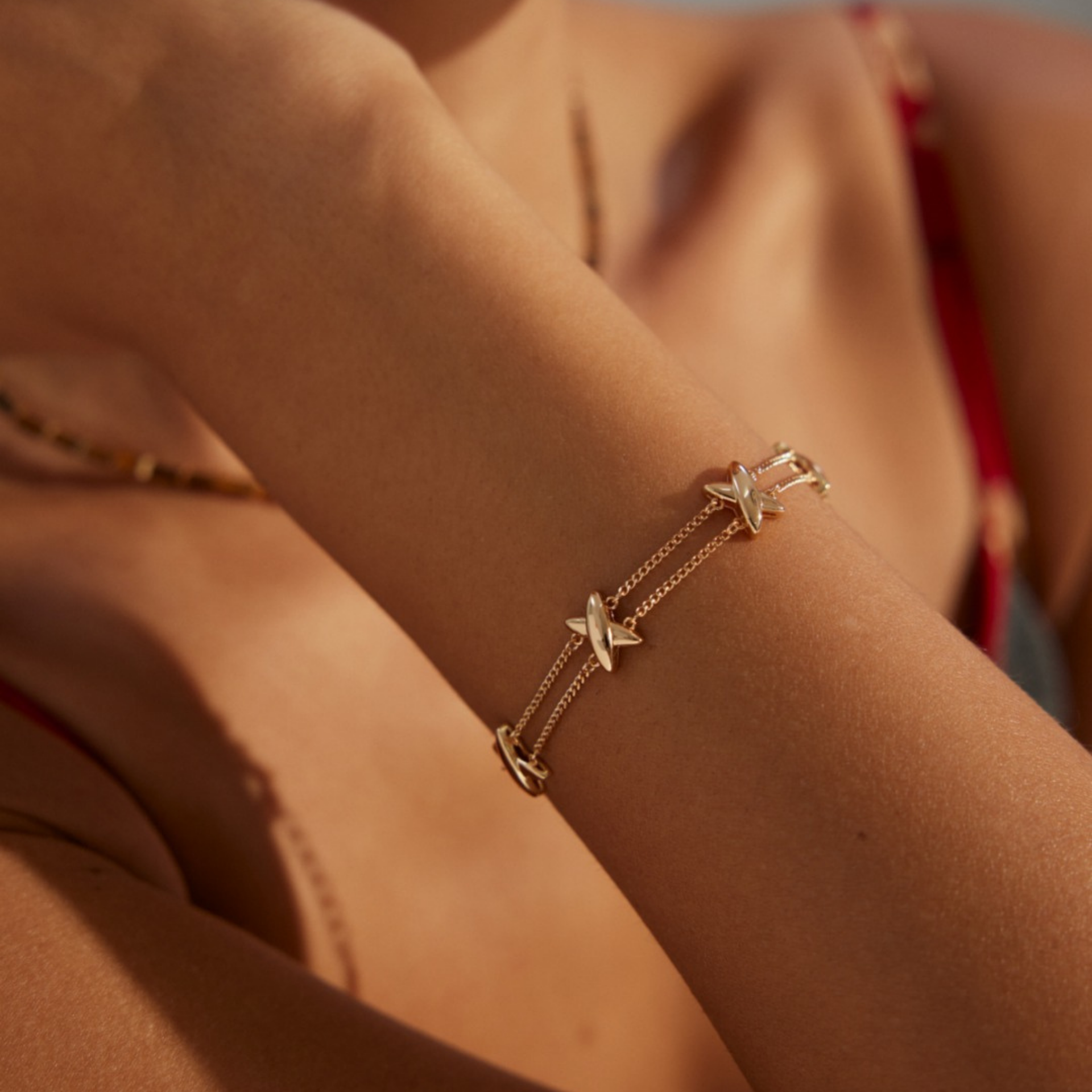 アクセサリー littlebig Star Chain Bracelet Star Bracelet, Lucky Stars Bracelet, Star Jewelry, 18th
