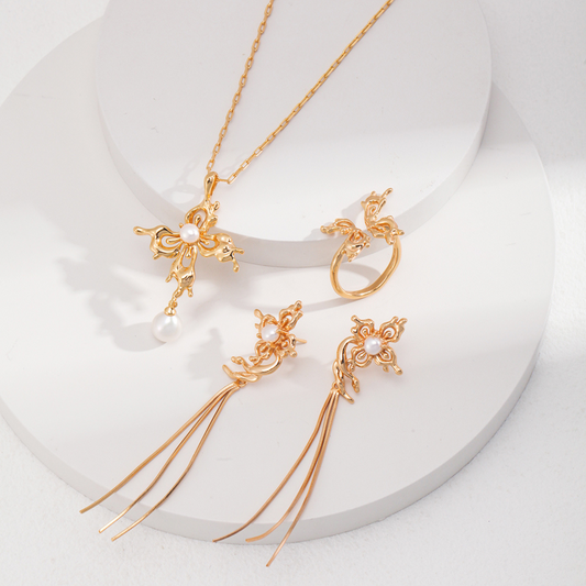 Butterfly Orchid 3pc Set