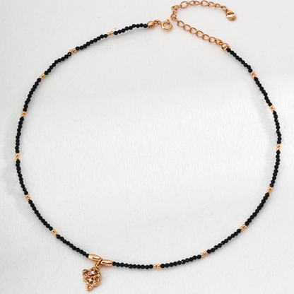 Glimmering Midnight Necklace
