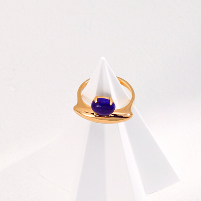 Lapis Lazuli Tranquil Lake Ring