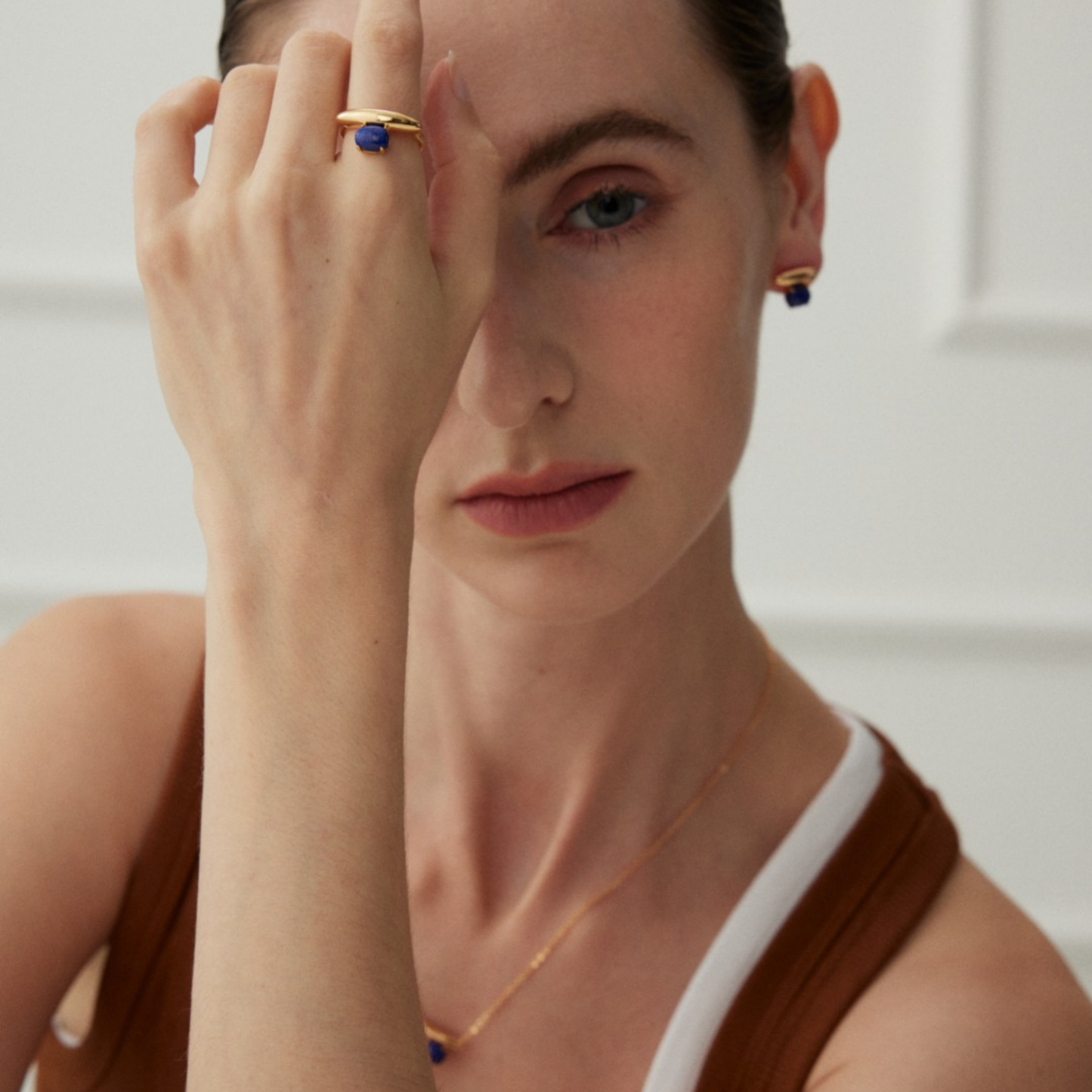Lapis Lazuli Tranquil Lake Ring