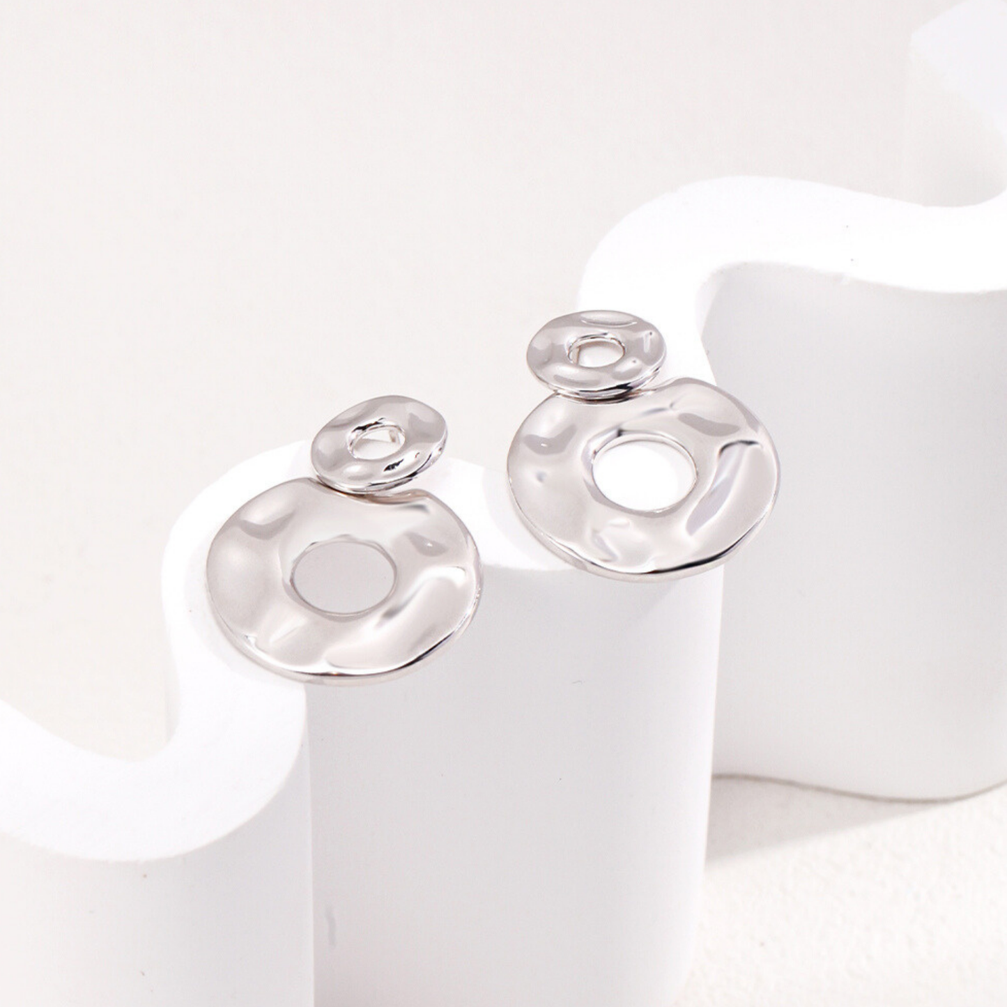 Classic Dual Circle Earrings