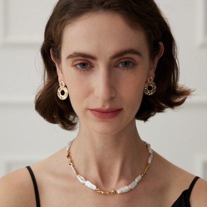 Classic Dual Circle Earrings