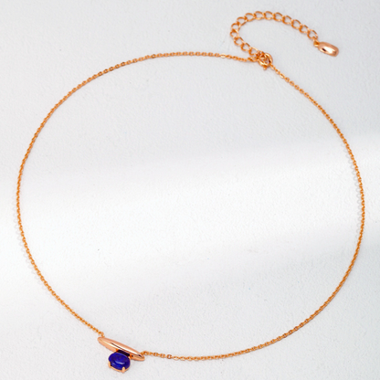 Lapis Lazuli Tranquil Lake Necklace