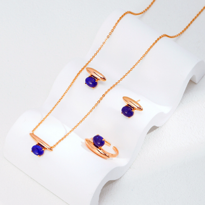Lapis Lazuli Tranquil Lake Necklace