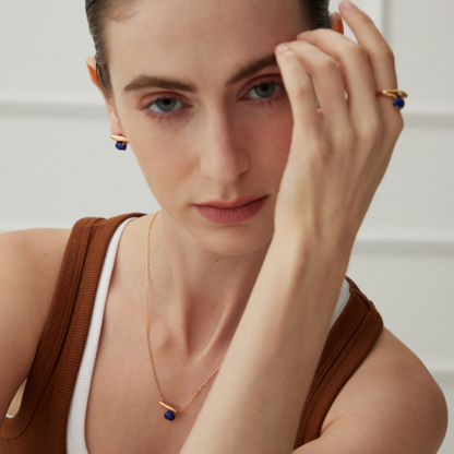Lapis Lazuli Tranquil Lake Necklace