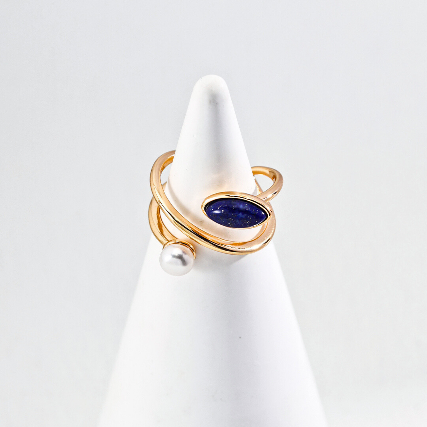 Ocean’s Wisdom Lapis Lazuli Ring