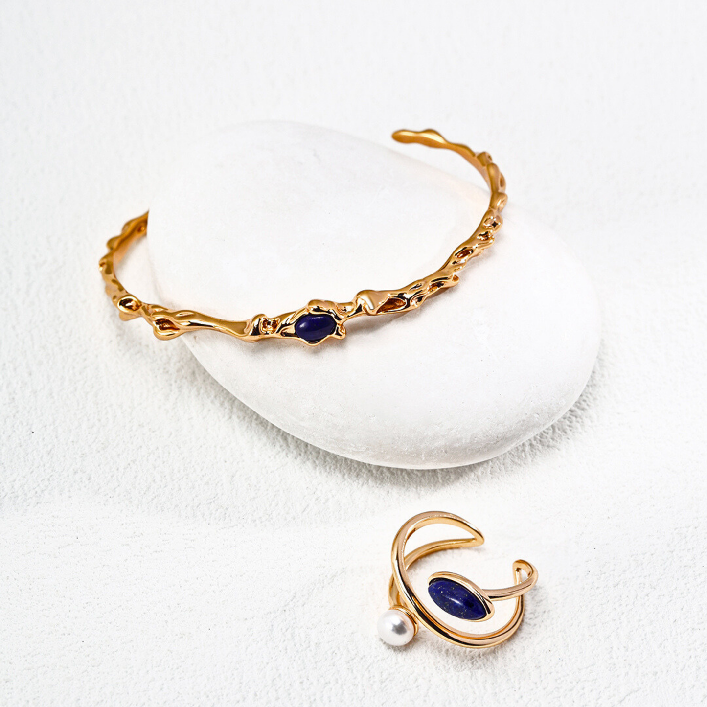Ocean’s Wisdom Lapis Lazuli Ring